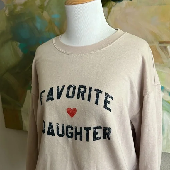 Favorite Daughter Sweatshirt by Erin & Sara for Sub_urban Riot EUC Medium - Picture 4 of 16